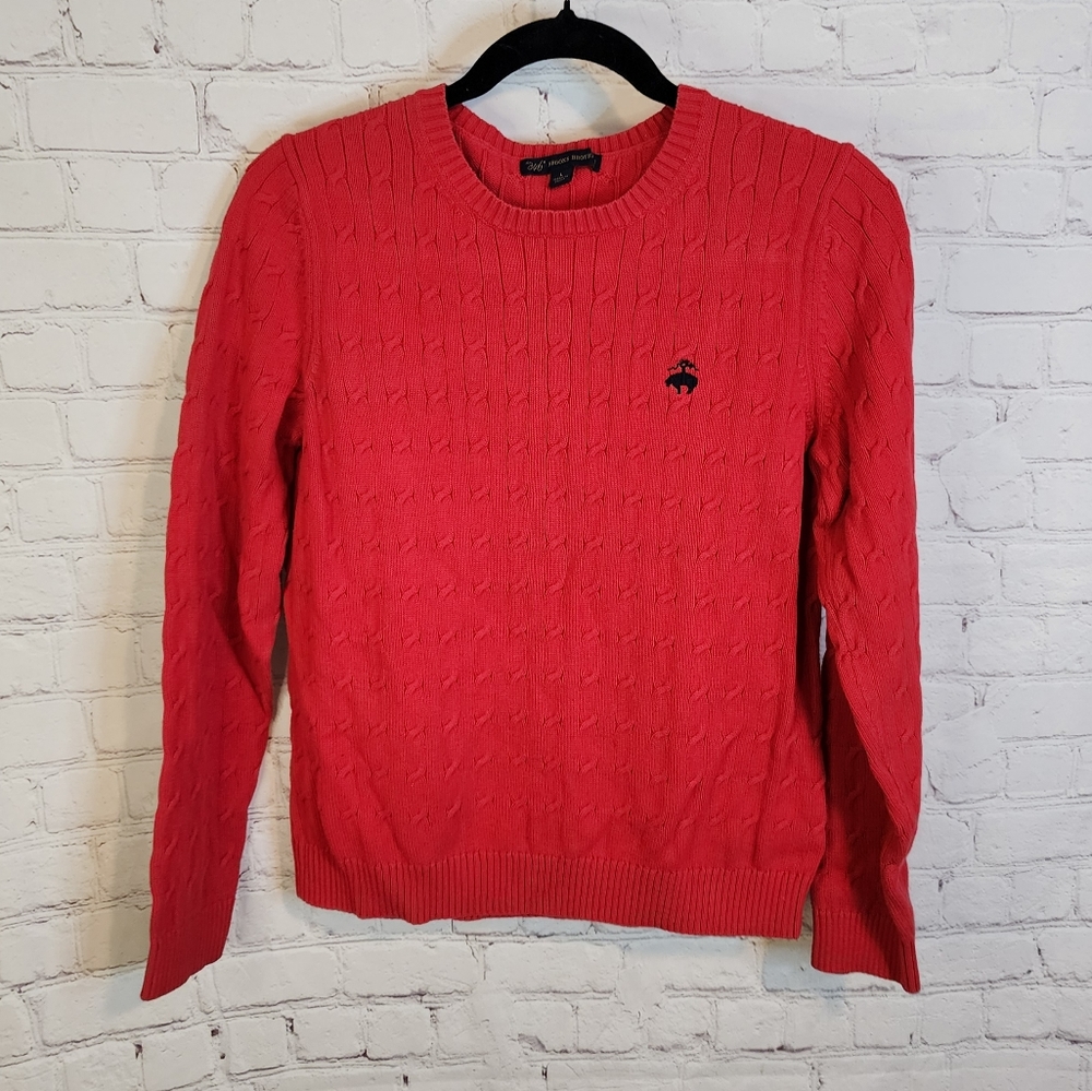 Women's Brooks Brothers knit sweater, size Large